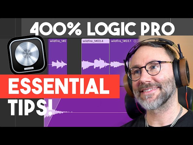 5 Essential Logic Pro Tips - 400% Production SPEED 💪