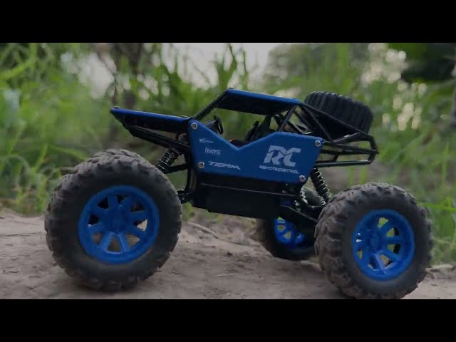 Most Realistic RC Rock Crawler 4x4 1:18 Scale Model Car Off Road Testing