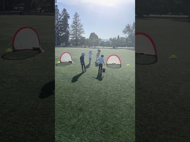 2023/04/29 First try out #soccer #football #kids #sports