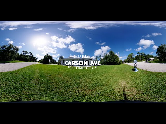 17183 Carson Ave, Port Charlotte FL 360 Video