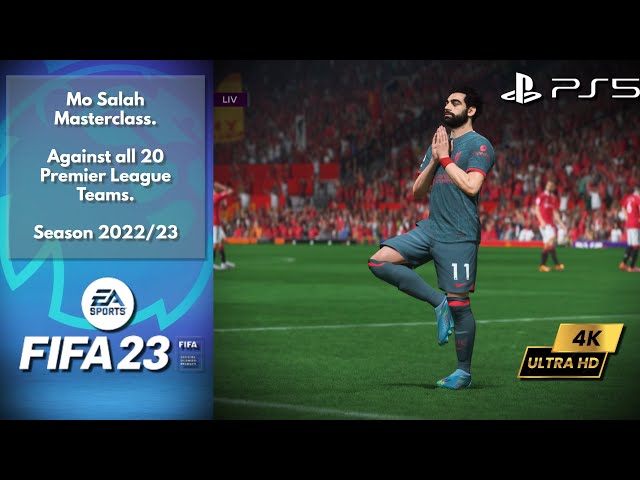 Mohamed Salah's Finesse: Trademark Goal Against All Premier League Teams | FIFA 23 PS5 Gameplay 4K