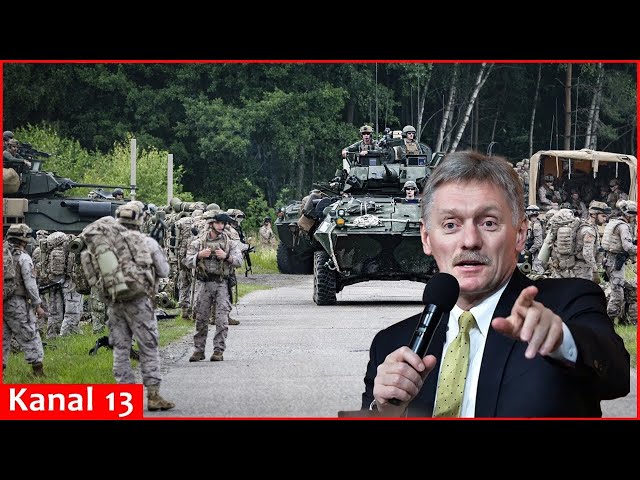 “This is unacceptable, we cannot let Nato countries send troops to Ukraine” - Kremlin spokesperson