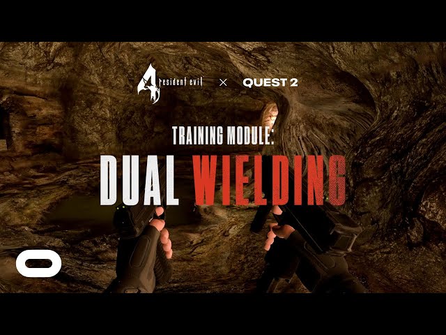 Resident Evil 4 | Field Training: Dual Wielding | Oculus Quest 2