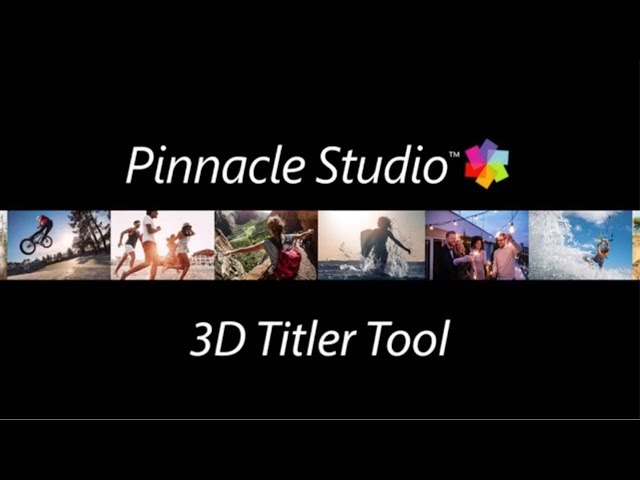 Pinnacle Studio 3D Title Editor