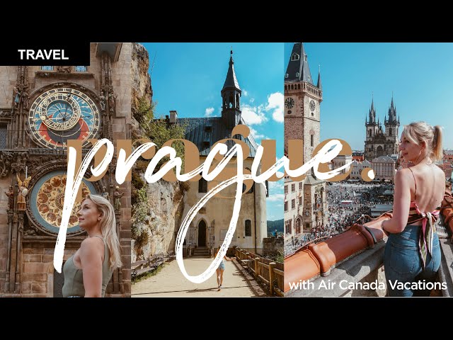 Prague Travel Guide Vlog with Air Canada Vacations | City Tours, Boat Tour, Bohemian Paradise & Food