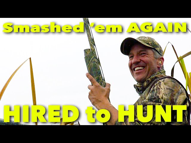 Hired to Hunt Season 7 #2: Smashed Em' Again ... Duck and Goose Hunting. Limit Hunts in Alberta