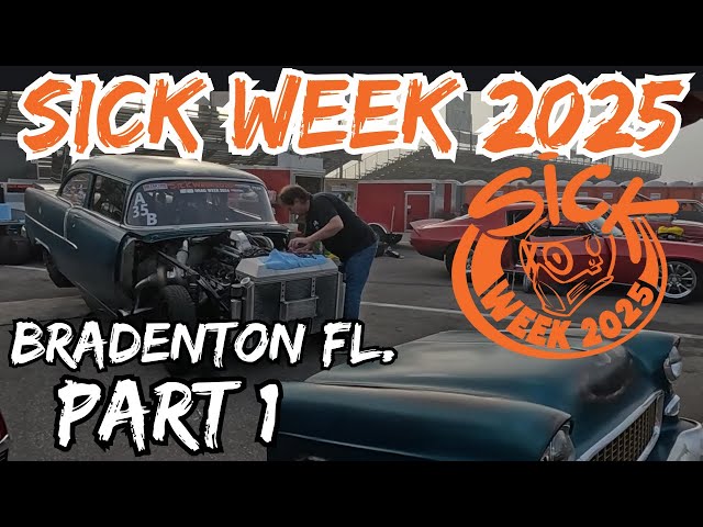 Sick week 2025 day 2. Bradenton Motorsports Park. Part 1. Walking the pits.