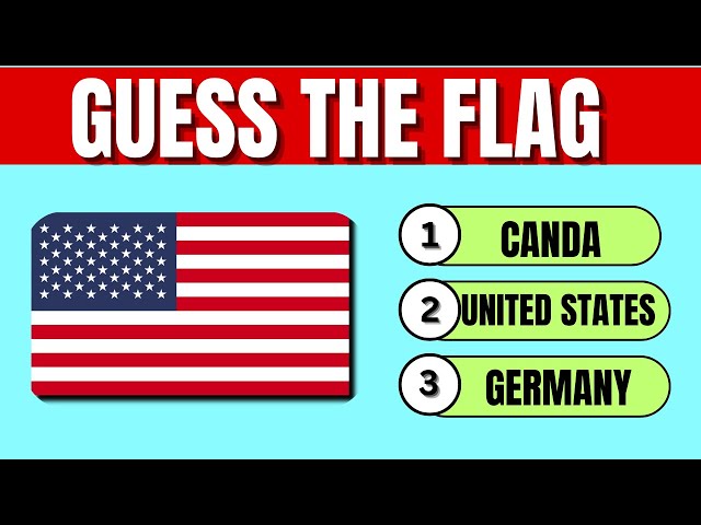 Guess the Flag Quiz | Test Your Knowledge of Country Flags 🌎🏳️‍🌈