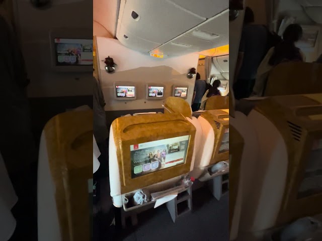 Emirates Business Class🔥 #shorts #shortvideo #emirates