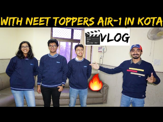 🔴With NEET Toppers AIR - 1 in Kota | Aakash Kota Victory Celebration Vlog..!!