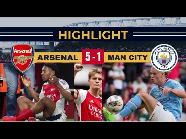 Arsenal STUN Manchester City! Full Match Highlights & Goals | Premier League 2024