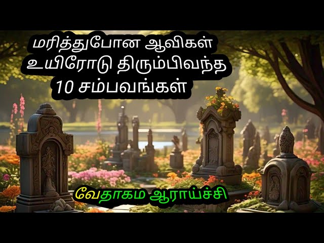 மரித்துப்போன ஆவிகள்/10 Places Raised: Miraculous Resurrections in the Bible!/Eva. Jeyakumar