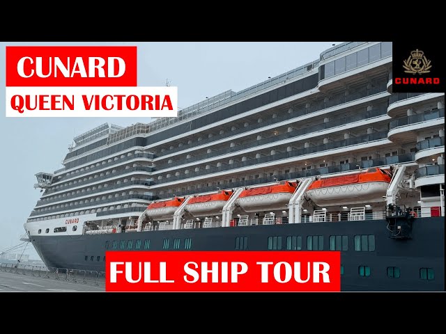 Cunard - Queen Victoria | Ship Tour | December 2024