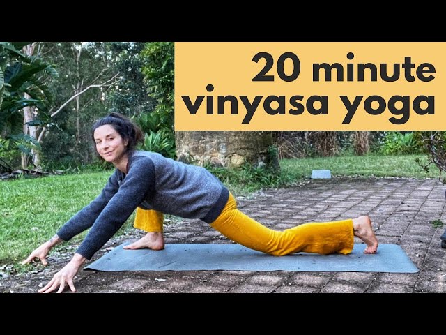 20 Minute Vinyasa Flow Yoga - Cole Chance Yoga