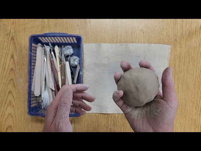 Clay Pinch Pot