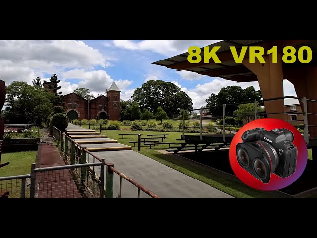 VR180 8K AMAZING walk to Power House for a railway network from 1901 (Travel/Lego ASMR/Music 4K/8K)