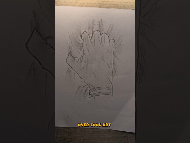 Hand sketch #trending #drawing #anime #art #drawingstyles #minivlog #shorts #vlog @Overart-d8d