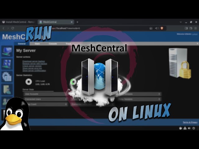 Install MeshCentral - Remote Management Site - on Linux