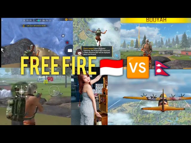 "Transforming My World with Garena Free Fire ! 🌟 🇮🇩 🆚 🇳🇵 New Season 🤪