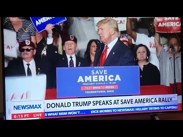 Trump Save America Rally Youngstown Ohio September 17 2022