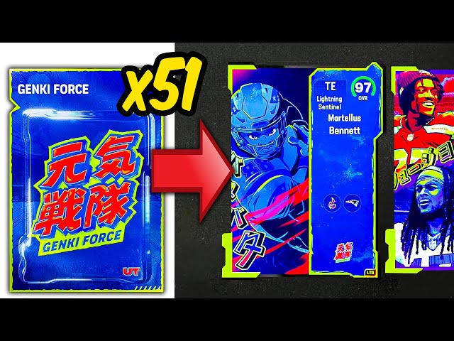 I Open 51 INSANE Genki Force Packs!