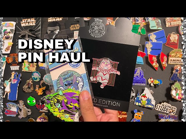 Disney pin magic mail unboxing - Luca, Star Wars, and lots of LE’s!