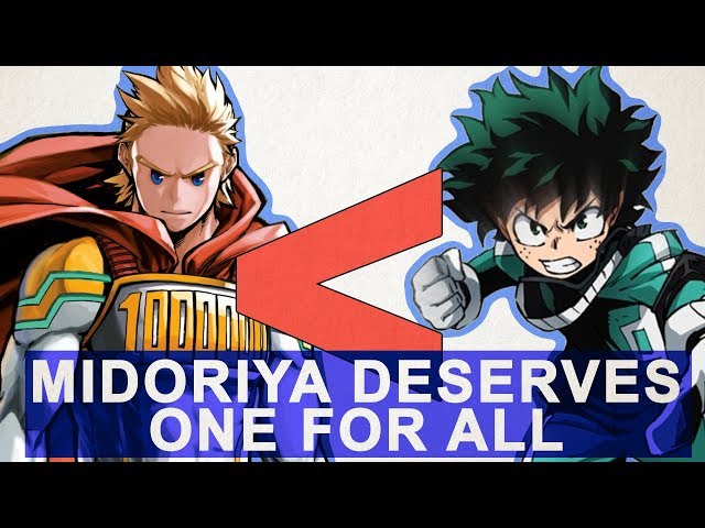 Midoriya is More Worthy than Mirio