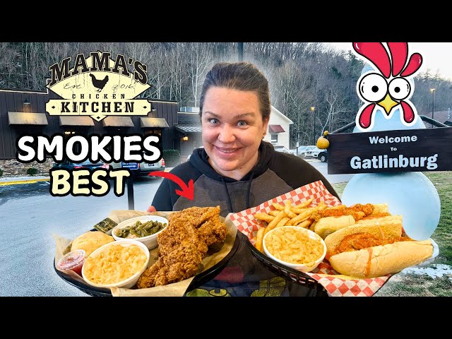 MAMA'S CHICKEN KITCHEN & JOE & POP'S SUB SHOPPE QUICK SERVICE FRIED CHICKEN FOOD REVIEW GATLINBURG