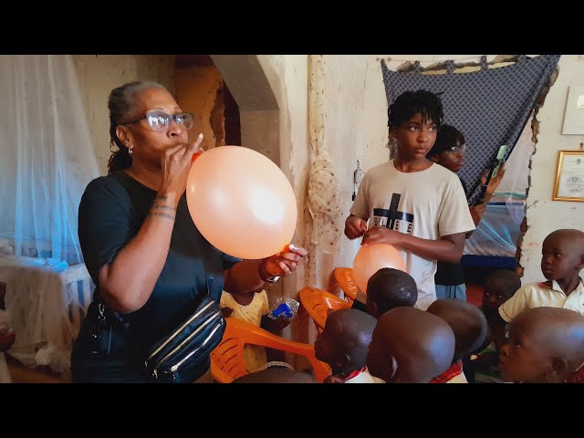 Welcoming Sister Regina and Shaquinta at the orphanage live updates