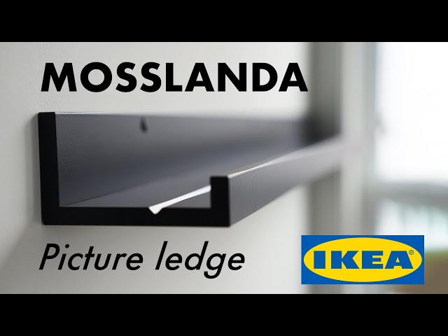 How to Install an IKEA Mosslanda picture ledge