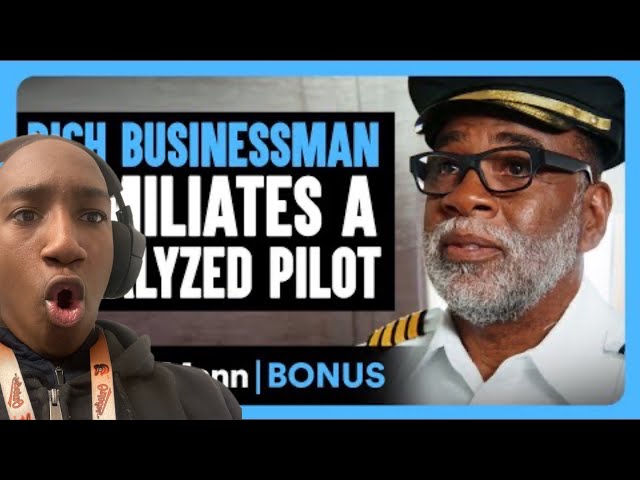 The GoldMask Warrior Reacts | RICH BUSINESSMAN Humiliates A PARALYZED PILOT By Dhar Mann Bonus!