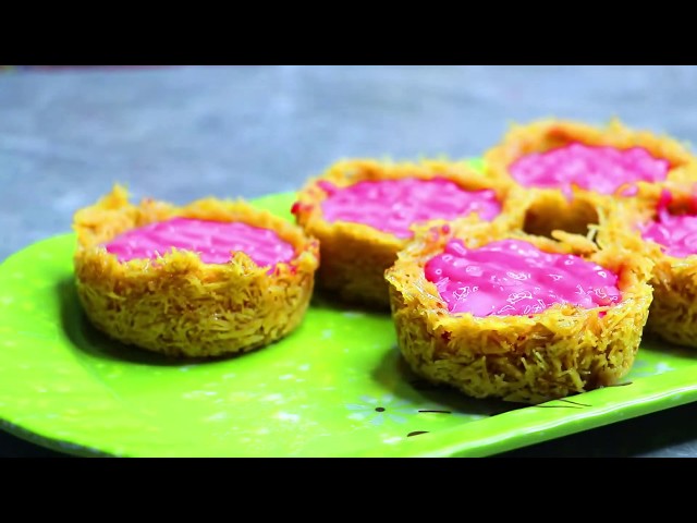 secrets of vermicelli pudding cup how to make easy vermicelli dessert gourmet food