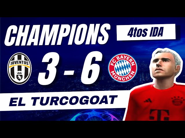 🔴4tos de CHAMPIONS - IDA🔴 JUVENTUS VS BAYERN - Partido Completo ‪‪@elturcogol