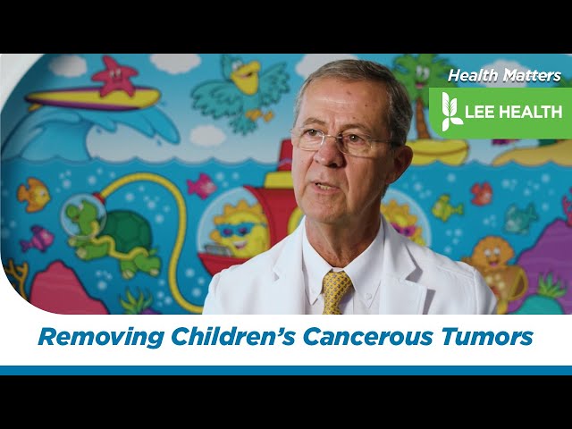 Removing Children’s Cancerous Tumors