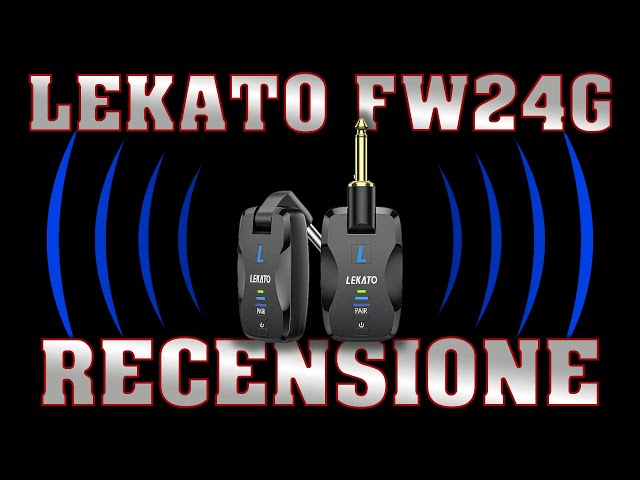 Unboxing & Review: LEKATO FW24G | Guitar & Bass 2.4 GHz Wireless Transmission System (ENG SUBS)