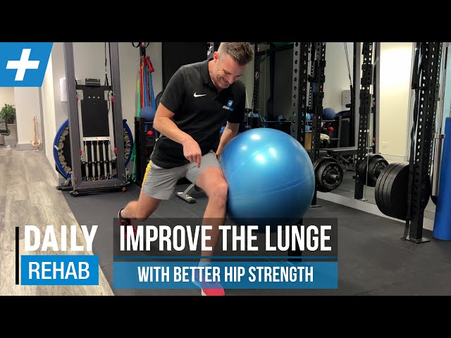 Improve the Lunge with Glute Strength | Tim Keeley | Physio REHAB