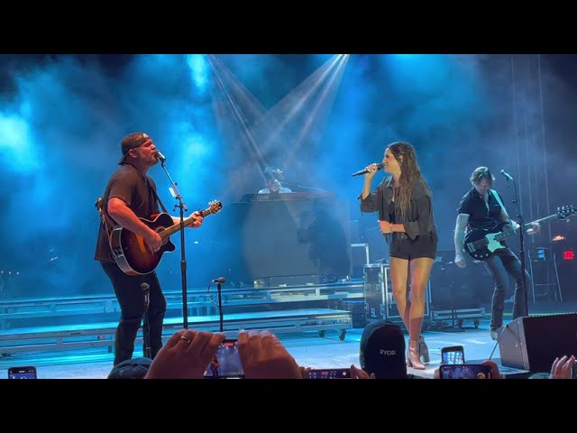 Carolyn Miller & Lee Brice - I Hope You're Happy Now (Live)