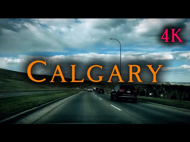 Calgary 4K: Drive Through the Streets of Calgary, Alberta, Canada! #calgary #4k #alberta #canada