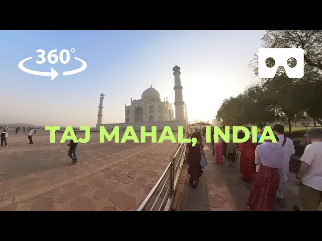 VR 360 Video: Taj Mahal, India