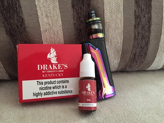 Wismec CB 80 MTL starter kit & Drake's Kentucky N.E.T e-juice review.