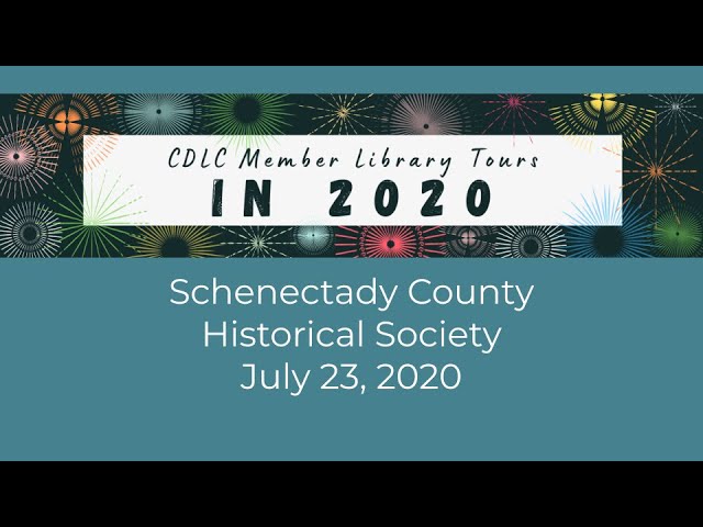 Schenectady County Historical Society Library Virtual Tour