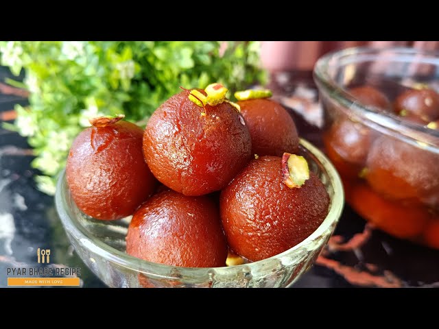 Wheat Flour Gulab Jamun Recipe | Gulab Jamun Recipe | Pyar Bhare Recipes.