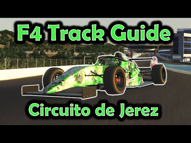 Mastering Circuito de Jerez: Formula F4 | iRacing Track Guide (W8 S1 2024)