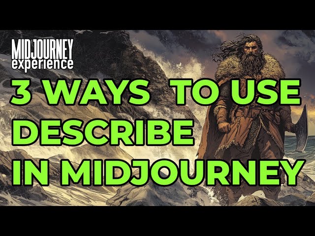 Midjourney Web Describe Function