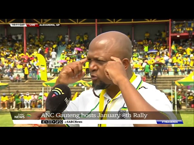 ANC | Gauteng Provincial January 8th Rally underway