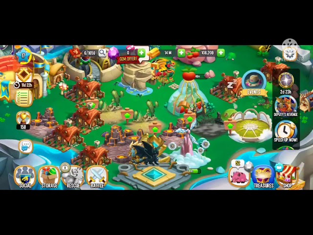 my 1st video Dragon City