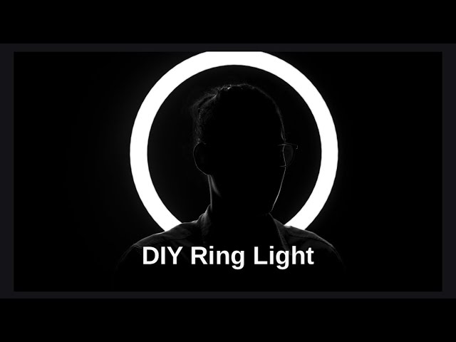 DIY Ring light | under $25