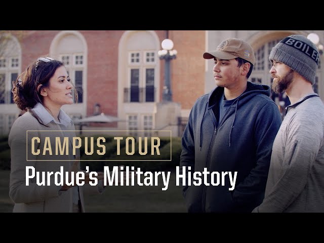 Historical Campus Tour of Purdue's Veteran-Linked Landmarks