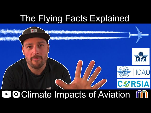 The Flying Facts - Climate Change and Aviation explained in 5 minutes