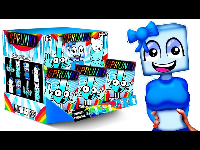 The LARGEST Cool As Ice SPRUNKI MYSTERY BOX! NEW ICIELLA, THERMOMITY, Snowman Minifigures